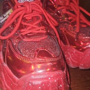 Vibrant Red Women's Sneakers